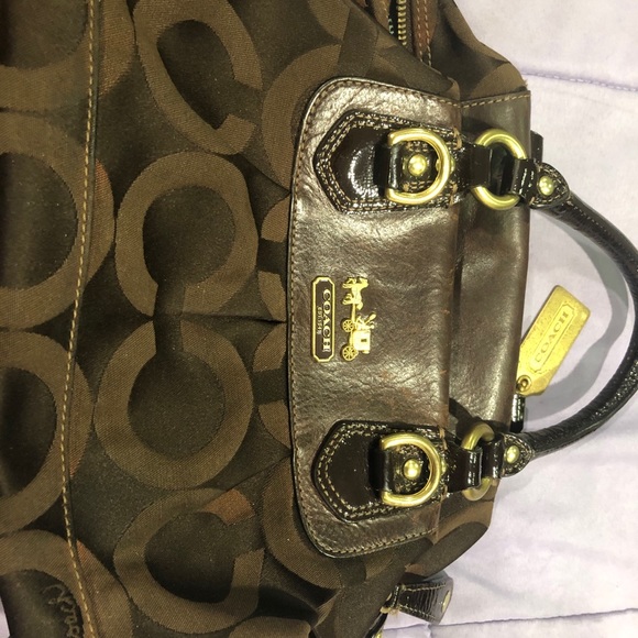 Brown Medium Size Coach Bag - Picture 1 of 5